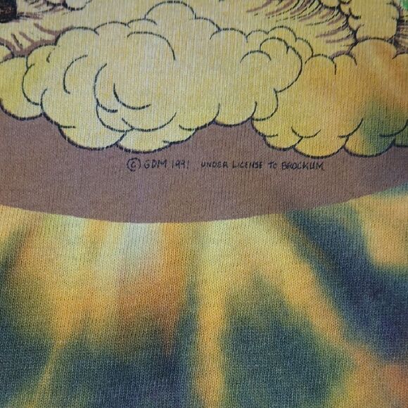 Vntg Greatful Dead Tour 1991 Graphic Tie-Dye T-Shirt - Picture 6 of 11
